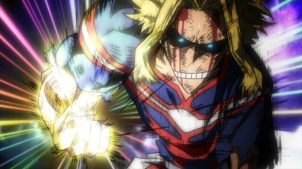 Allmight last punch